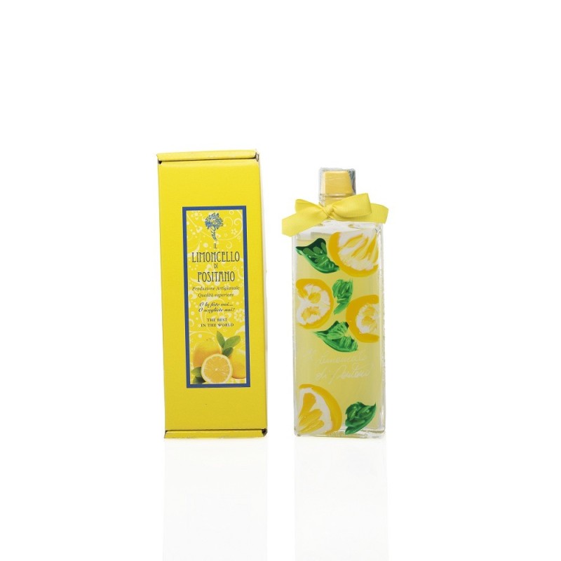 Handmade Limoncello 20 cl with hand-painted bottle  – Sapori e Profumi di Positano
