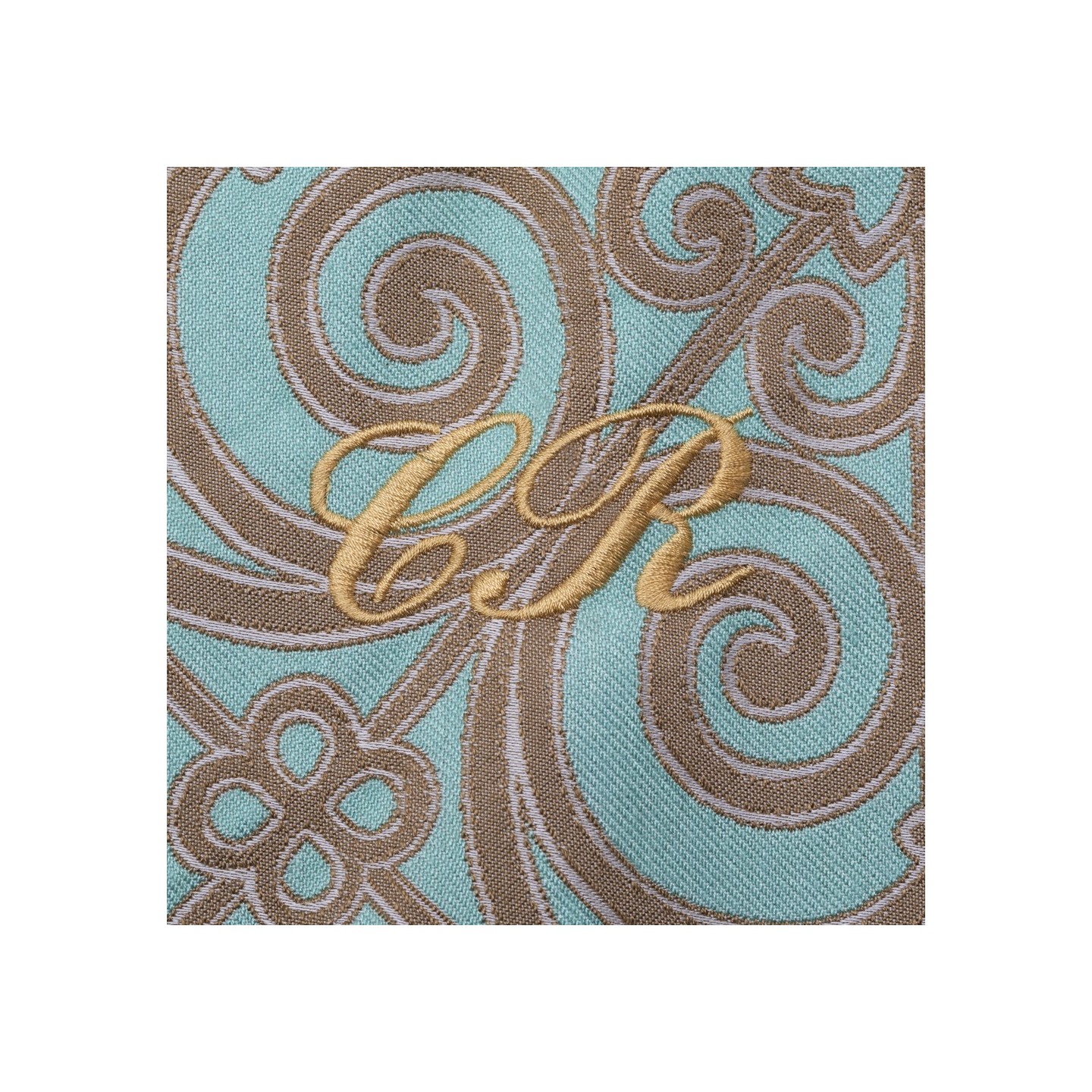 Borsa in cotone e seta di San Leucio realizzata a mano in Italia con manico vero bamboo – Sapori di Positano