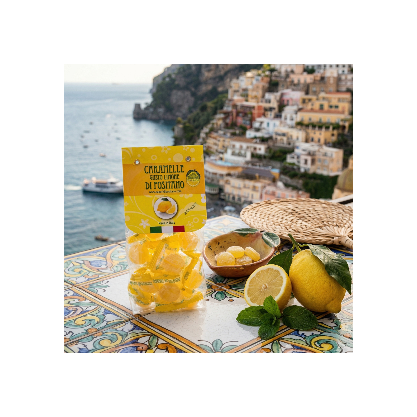 Lemon juice candies 125 g  – Sapori e Profumi di Positano