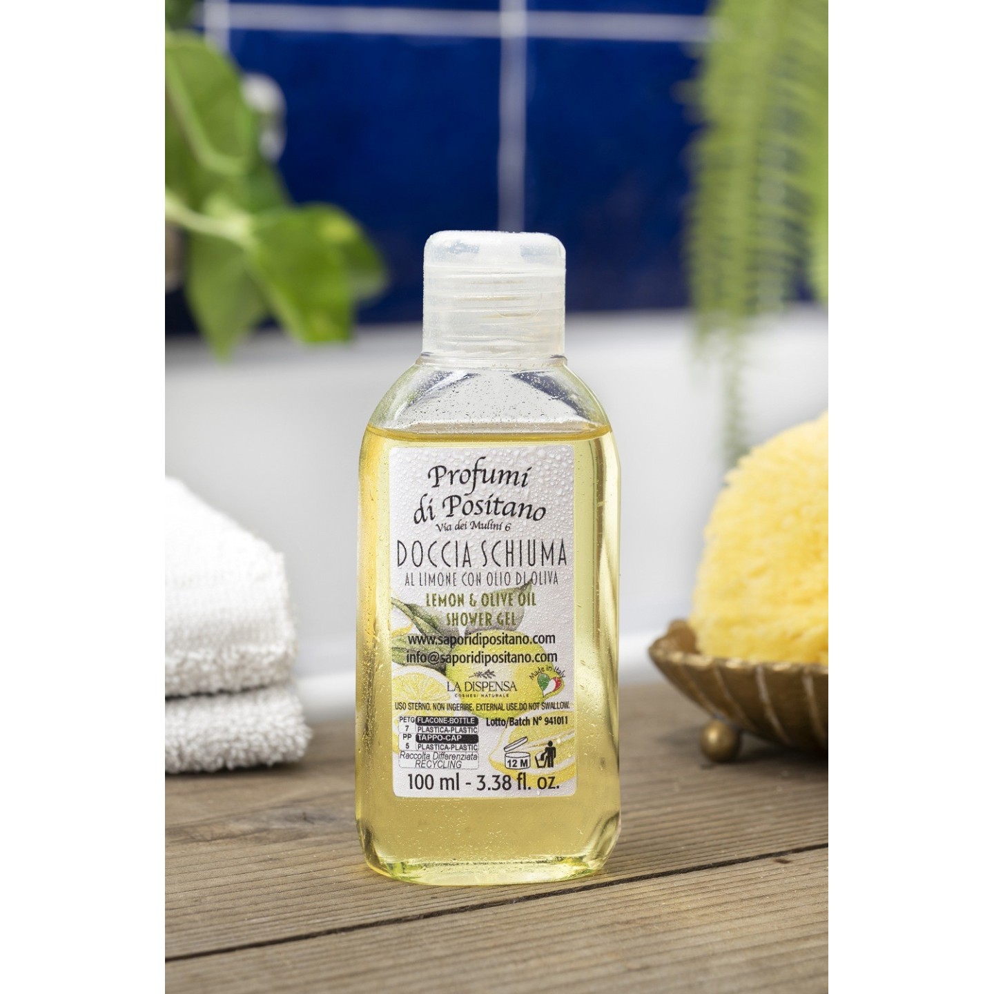 Doccia schiuma al limone  - Sapori e Profumi di Positano