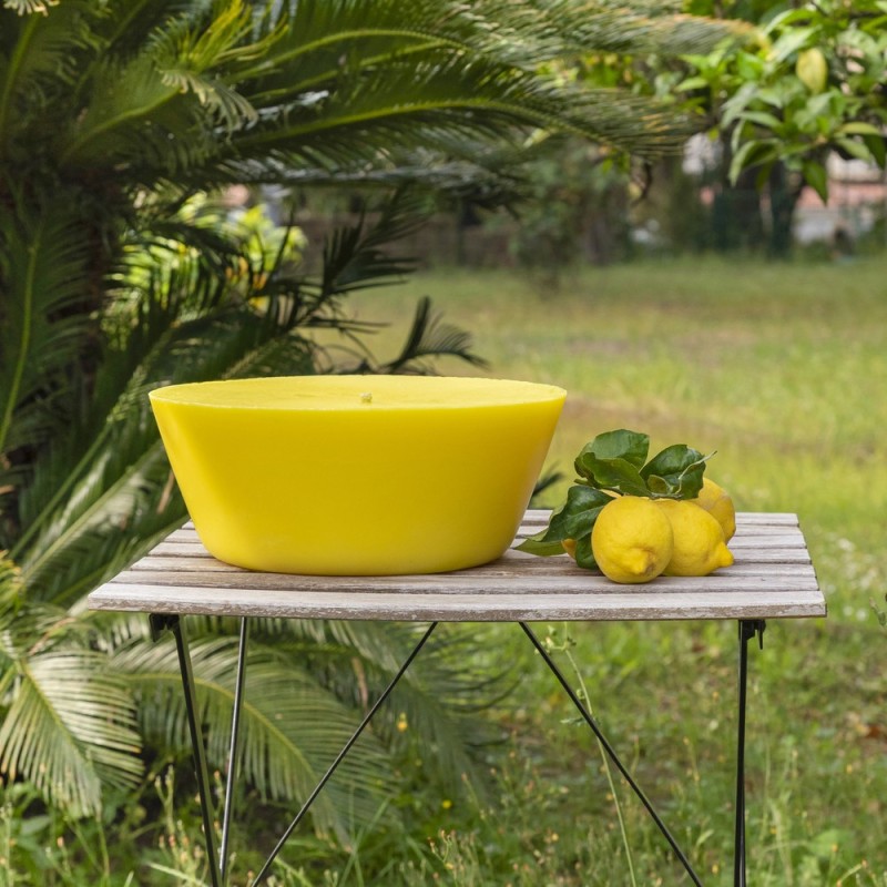 Candele profumate agli oli essenziali di limone e essenza di citronella – Sapori e Profumi di Positano
