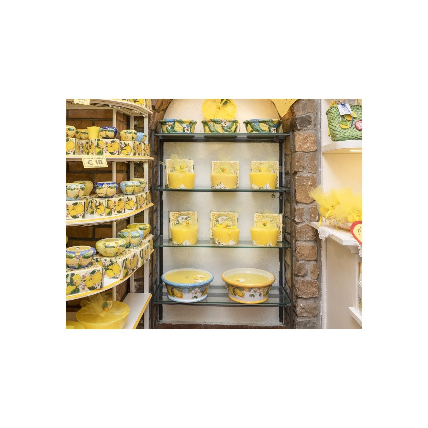 Candele profumate agli oli essenziali di limone e essenza di citronella – Sapori e Profumi di Positano
