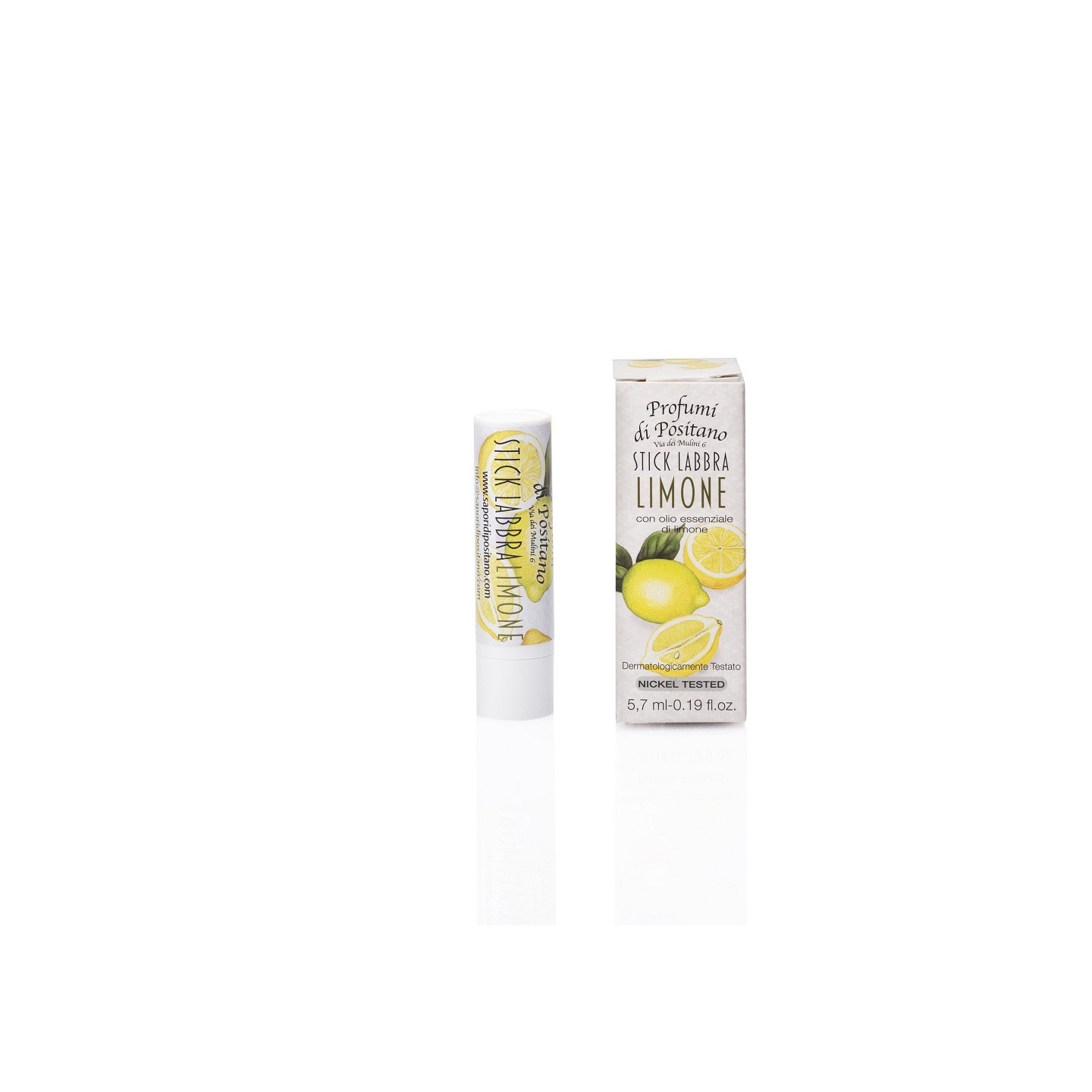 Balsamo labbra al limone  - Sapori e Profumi di Positano