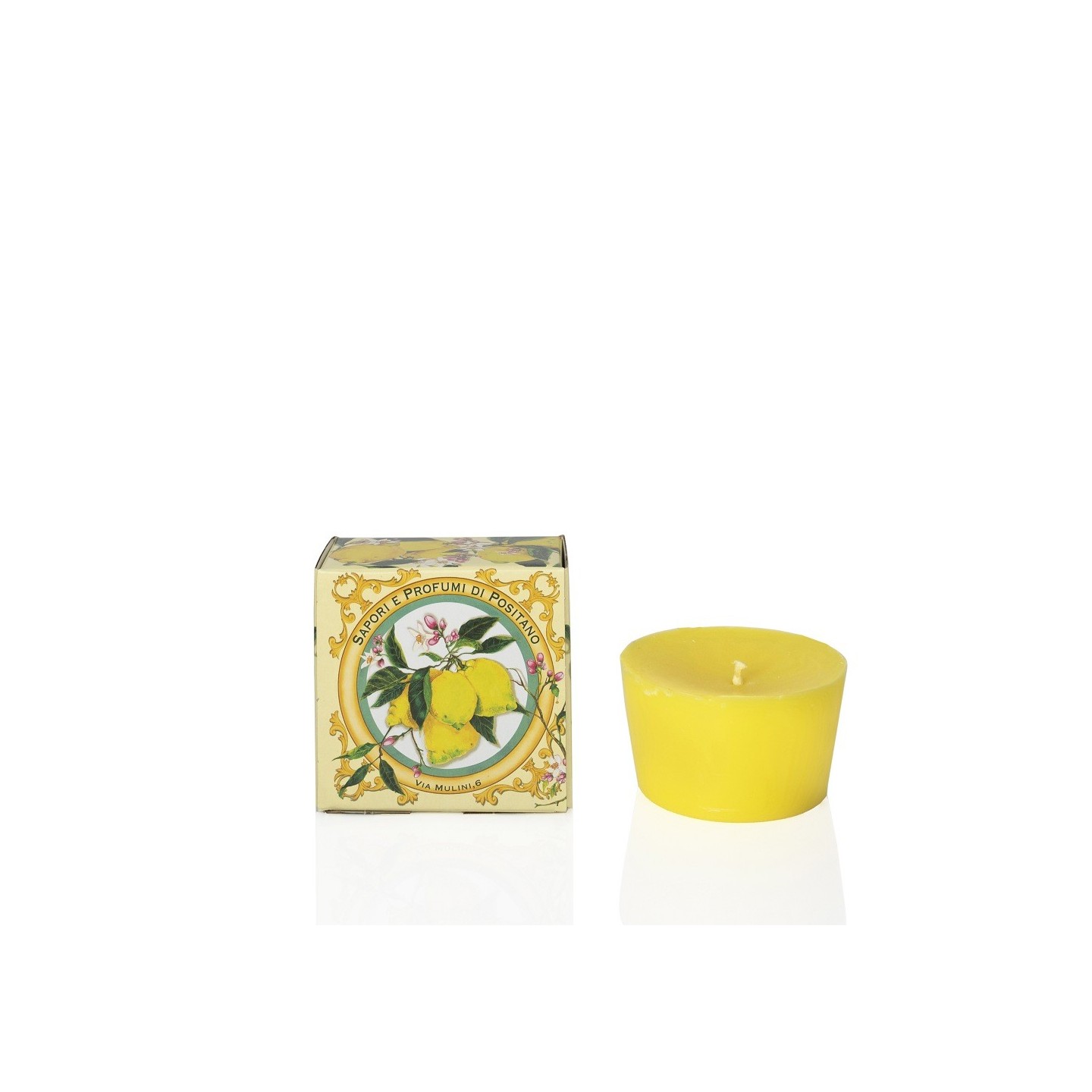 Scented candles with lemon essential oils and citronella essence – Sapori e Profumi di Positano
